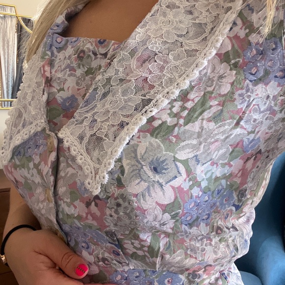 VTG Prairie Puff Sleeve Top - Picture 4 of 8